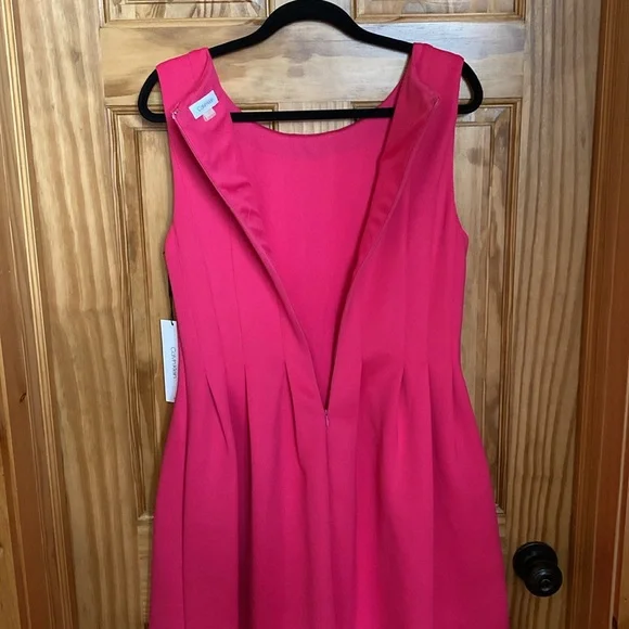 NWT - Pink Calvin Klein Dress - size 12 - Picture 8 of 8